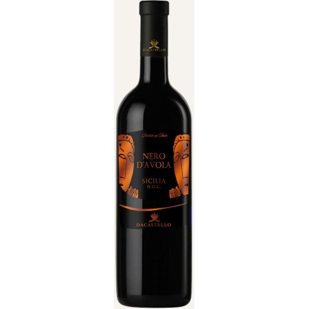 NERO D'AVOLA SICILIA DOP'DACASTELLO'CL75